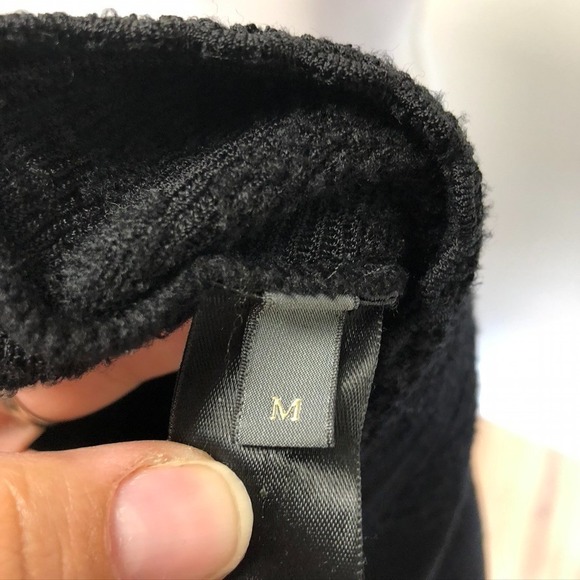 Zac Posen Cardigan Sweater Jumper Womens Medium Black Jacquard Whimsigoth - Picture 7 of 9